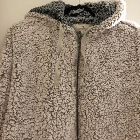 Thread & Supply Sherpa zipper hoodie - Picture 2 of 5